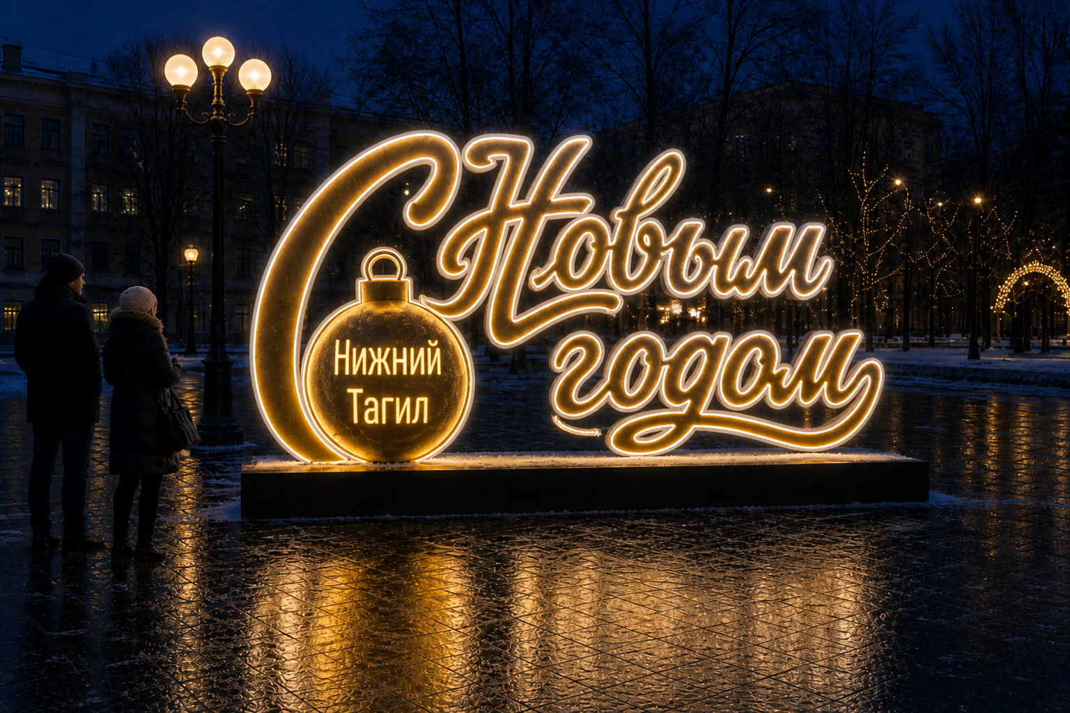 Надпись Нижний Тагил